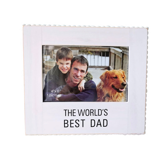 Worlds Best Dad Photo Frame