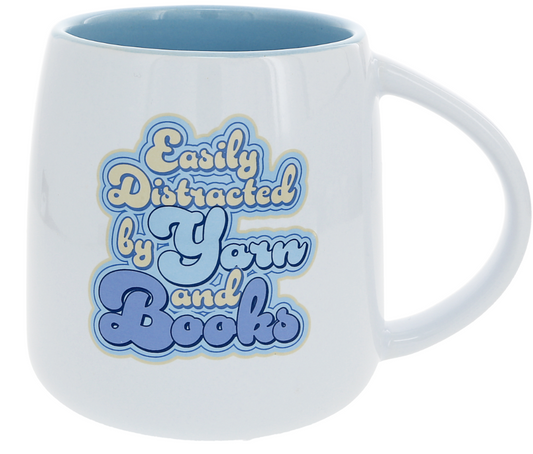 Yarn & Books - 22 oz Mug
