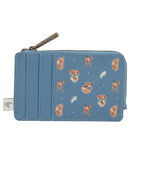 Card Holder/Coin Purse Highland Cow -Wrendale Designs