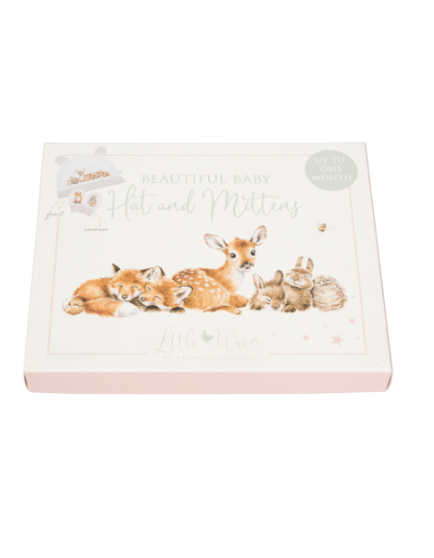Little Forest Hat & Mitten Set -Wrendale Designs