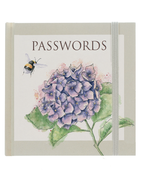 Busy Bee Password Book -Wrendale Designs