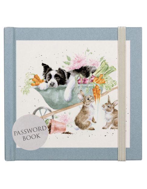 Sleeping On The Job Password Book -Wrendale Designs