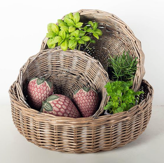 Round Willow Basket