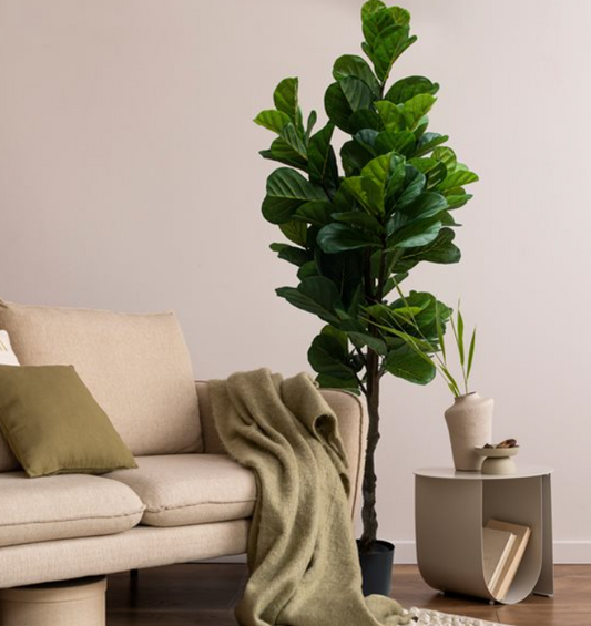 Faux Fiddle Leaf Fig Tree 70"H