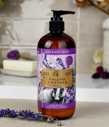 English Soap Company English Lavender Hand & Body Wash 500ML