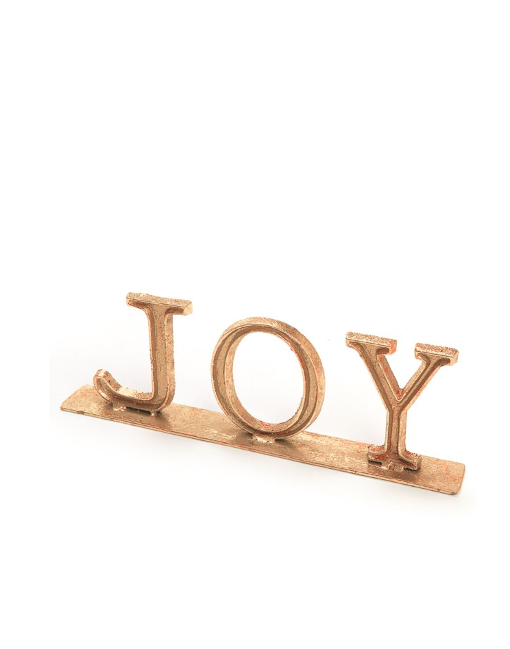 Iron "JOY" Decor