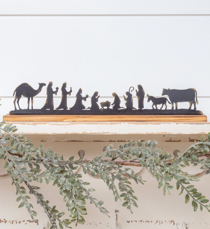 Nativity Scene Silhouette