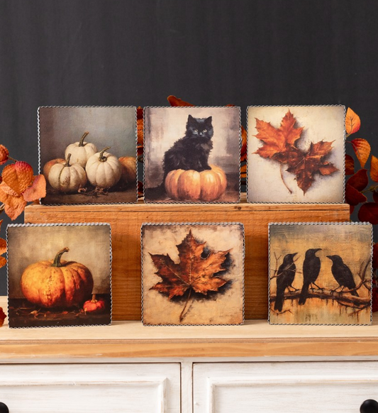 Vintage Fall Shelf Sitter