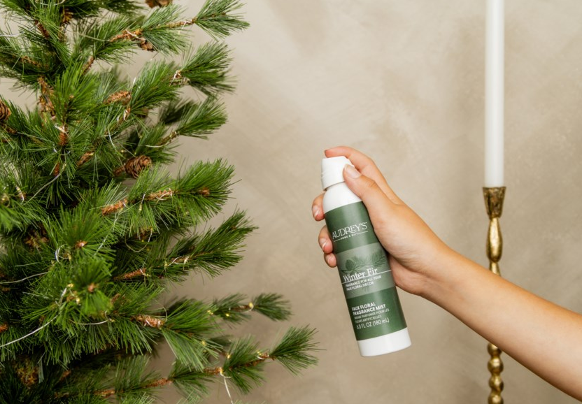 Faux Floral Mist Winter Fir