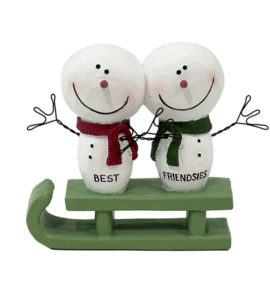 Friends Snowman Sled