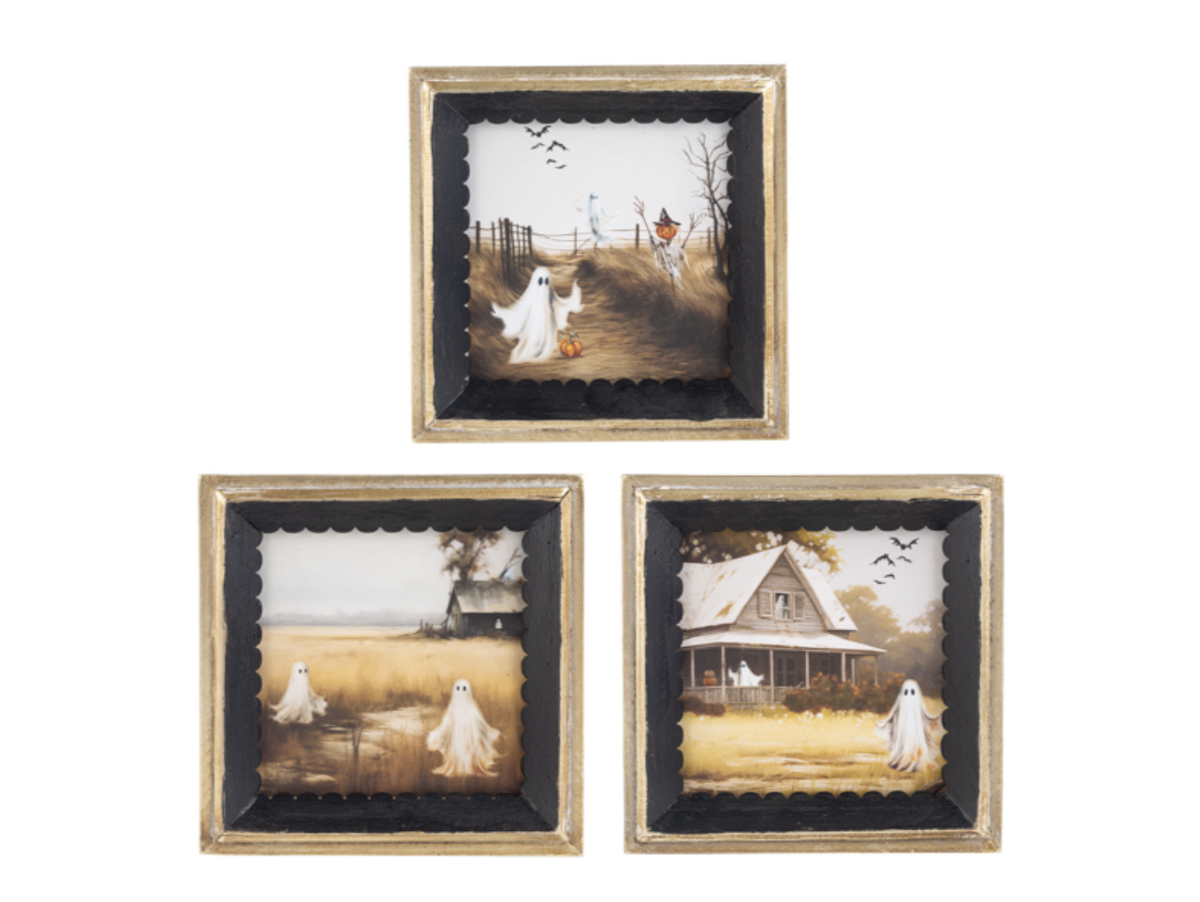 Haunted Landscape W/Ghosts ASST