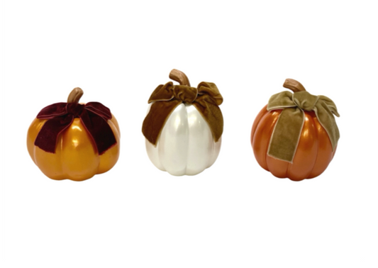 ASST Pumpkin W/Bow
