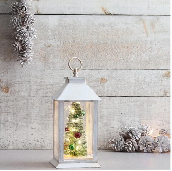 LED Tree Lantern White
