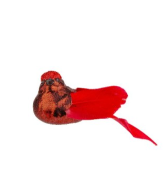 Clip On Cardinal 4"