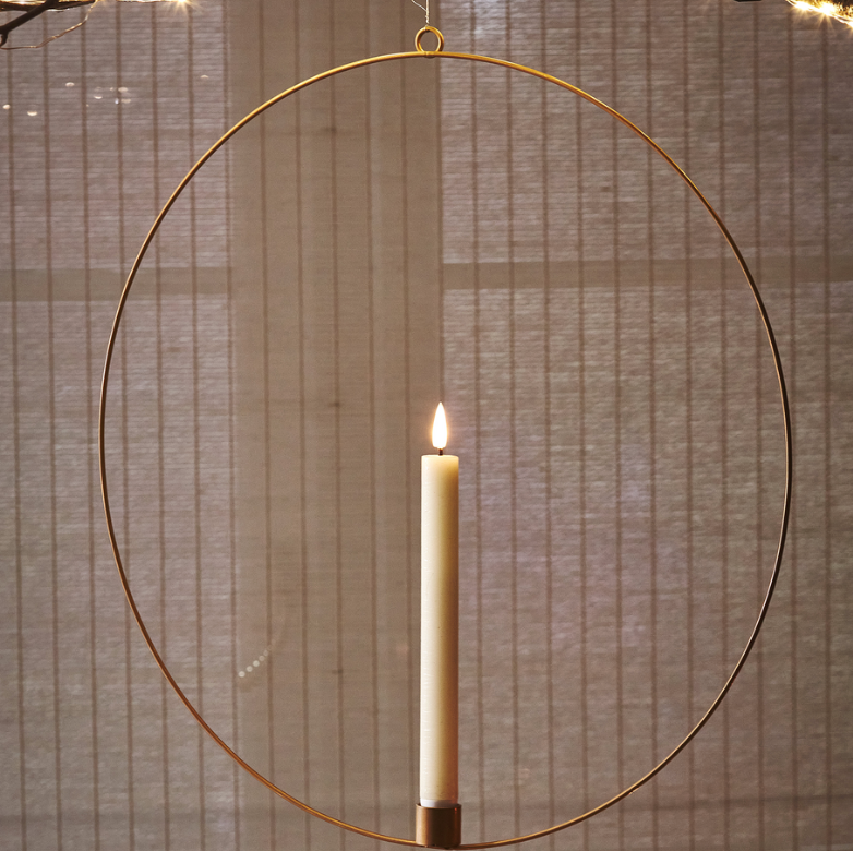 Candle Ring - Large Gold