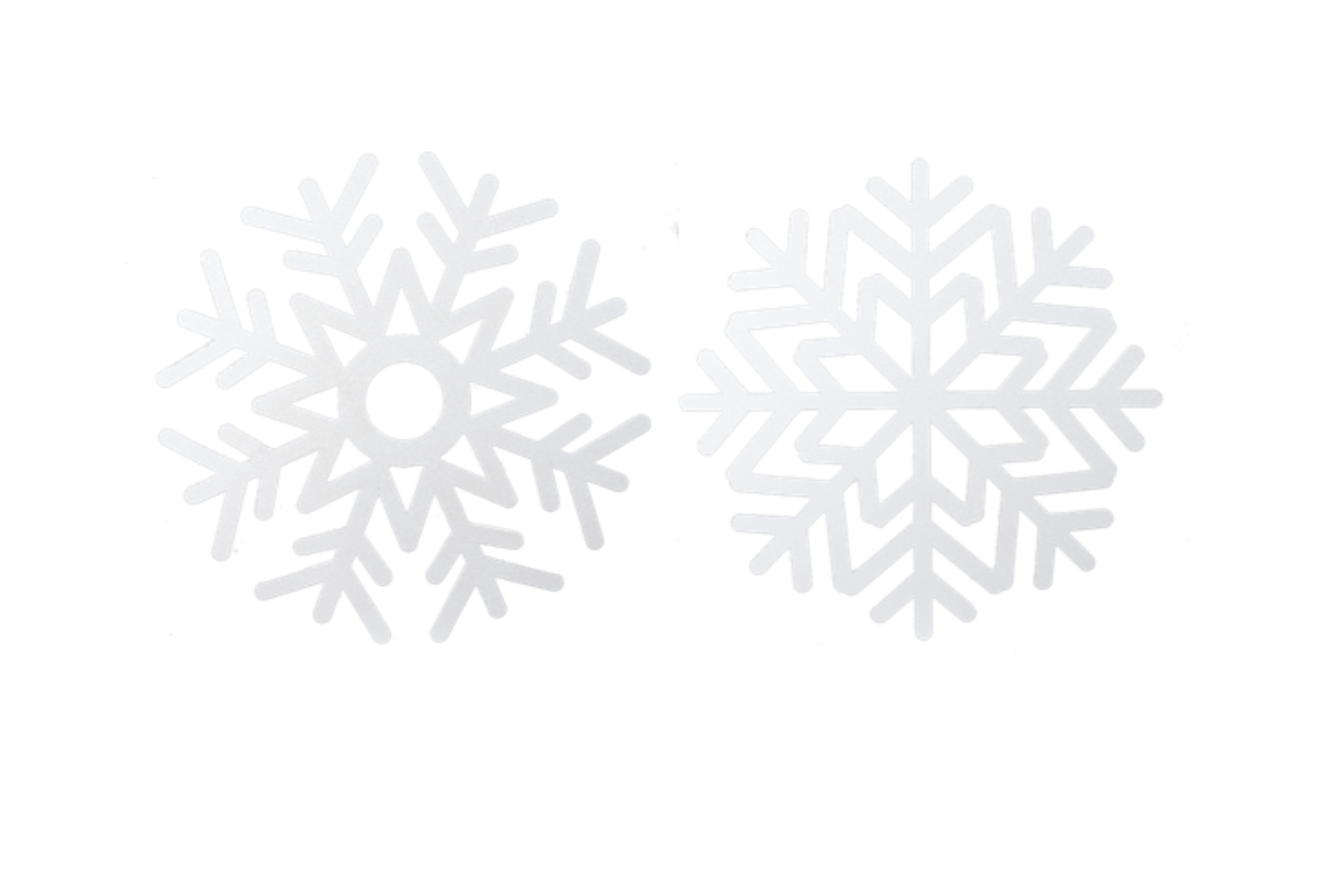 Oversized Glitter Snowflake Wall Decor