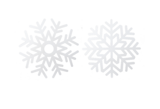 Oversized Glitter Snowflake Wall Decor