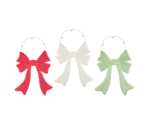 Bow Ornament ASST