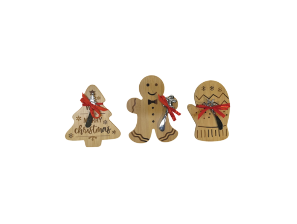 Holiday Serving Board W/Spreader