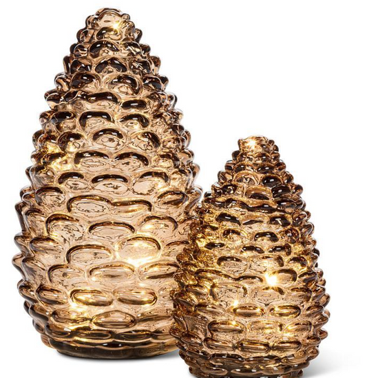 Amber LED Pinecone