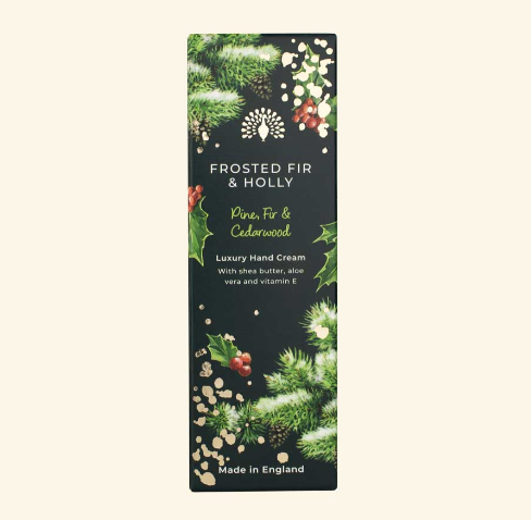 English Soap Company Frosted Fir & Holly Hand Cream