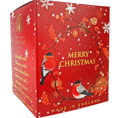 English Soap Company Merry Christmas Candle