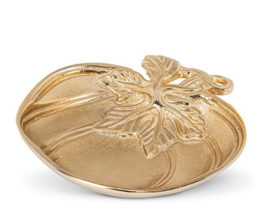 Gold Pumpkin Tray