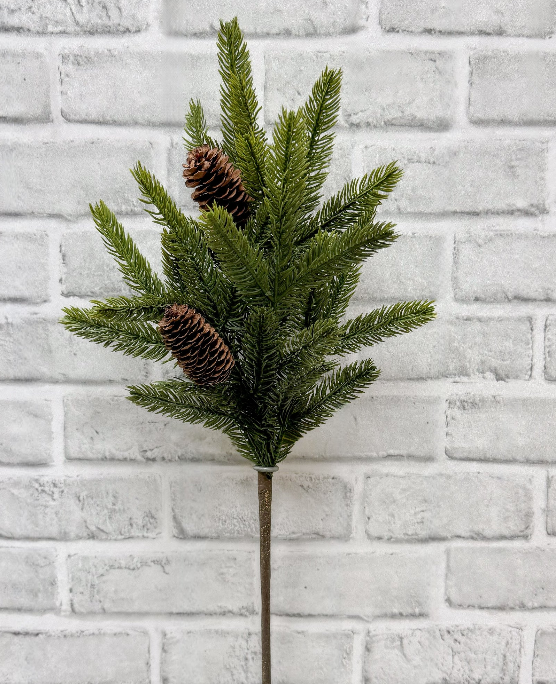 23" Fresh Touch Spruce W/Cones