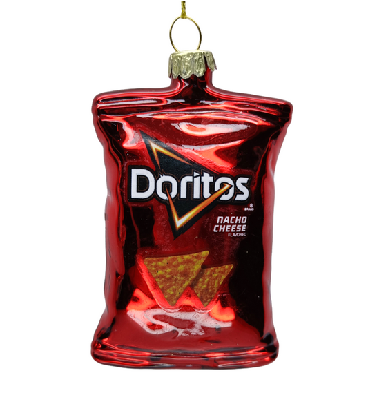 Glass Doritos Ornament