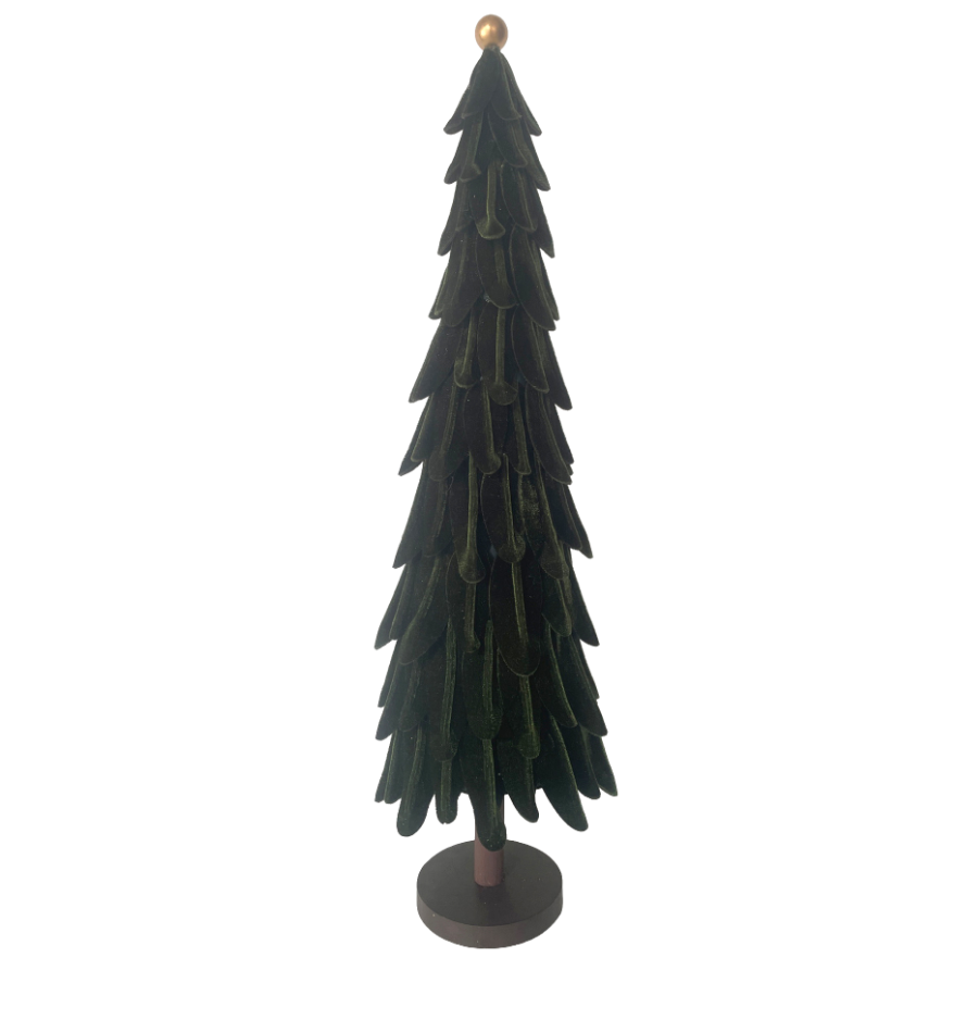 Dark Green Folded Look Tree