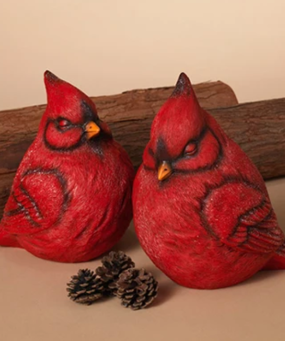 7.5" Sleepy Cardinal
