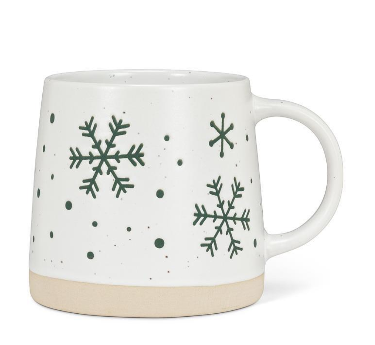 Wide Base Holiday Mug