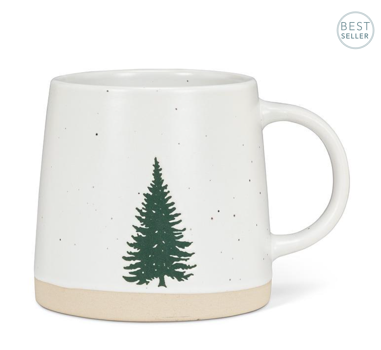 Wide Base Holiday Mug