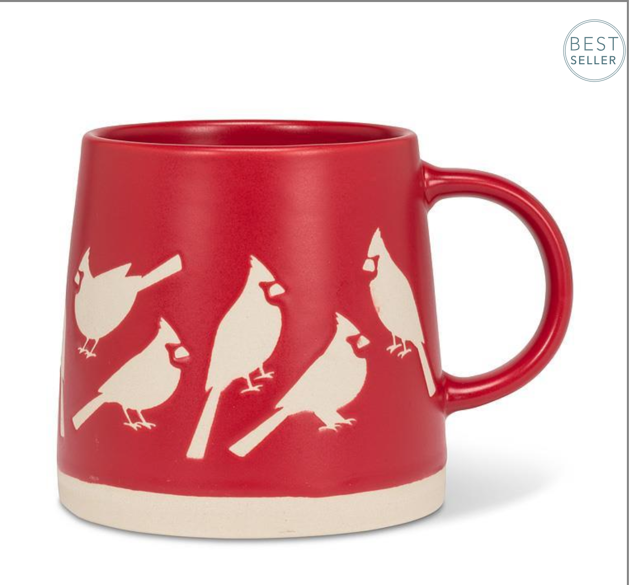 Wide Base Holiday Mug