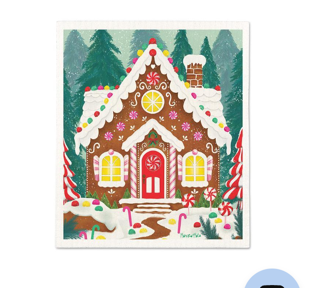 Holiday Swedish Dishcloth
