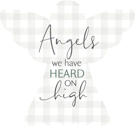 "Heard On High" Angel Shape