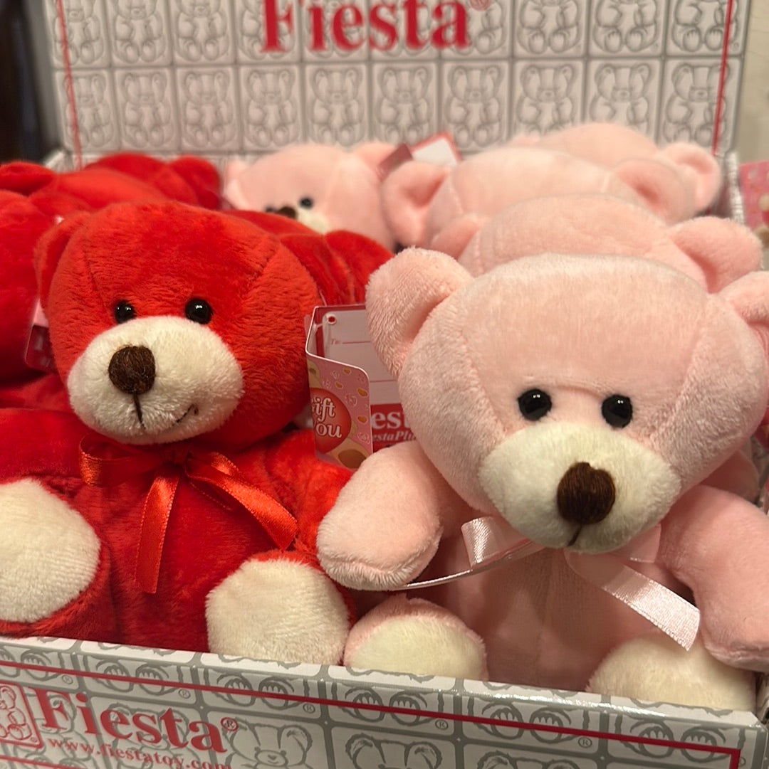 Pink/Red Plush Teddy Bears